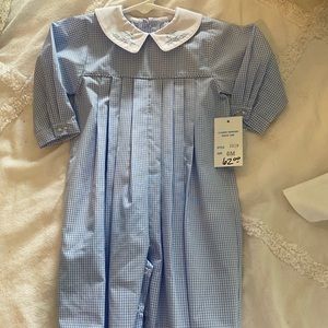 Auraluz 6m NWT TRAIN ROMPER